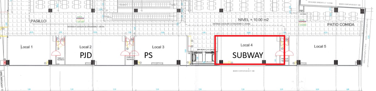 Subway mall dragon dorado - Imagen 37